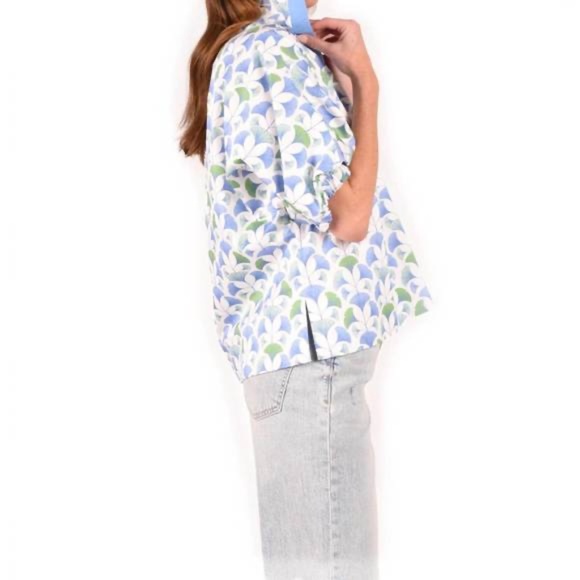 Emily McCarthy Maiden Trellis Poppy Top - Picture 2 of 4